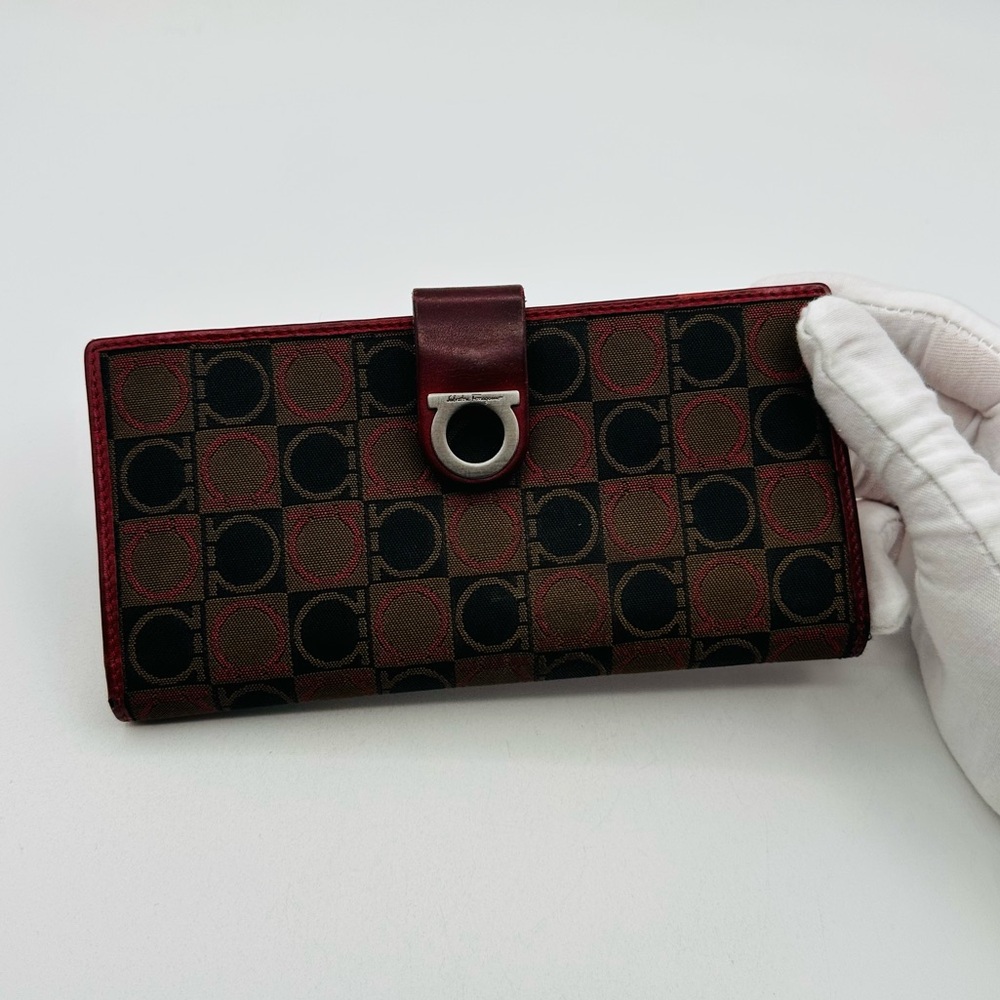 Salvatore Ferragamo Gancini Monogram Wallet